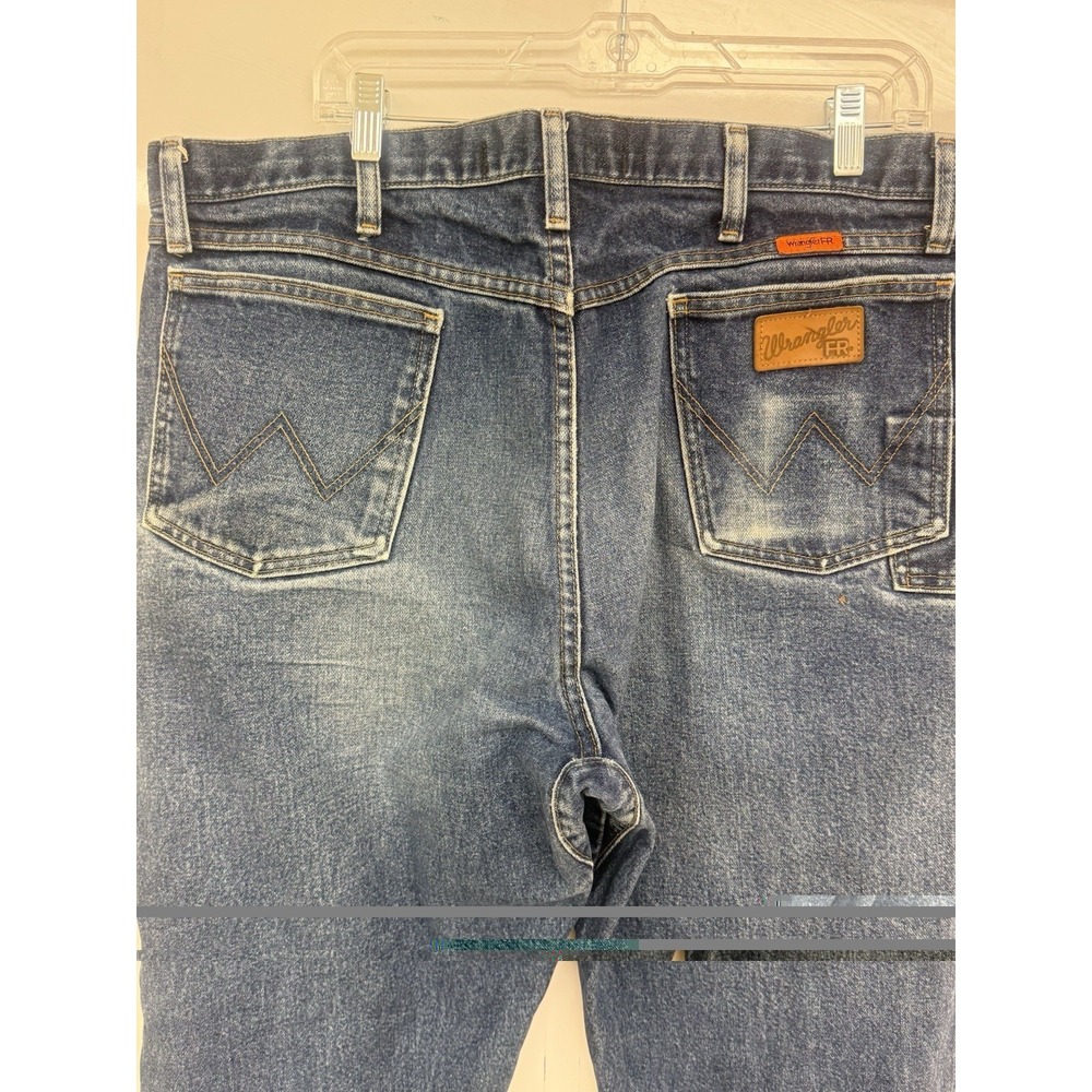 Wrangler FR Flame Resistant Denim Jeans Mens 40x32 Blue 2112 HRC2 Workwear